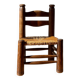 Chaise basse de cheminée attribuée à Charles Dudouyt