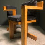 2 x Rietveld 'Steltman' chairs