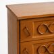 Vintage stamped wooden chest of drawers – 3 drawers