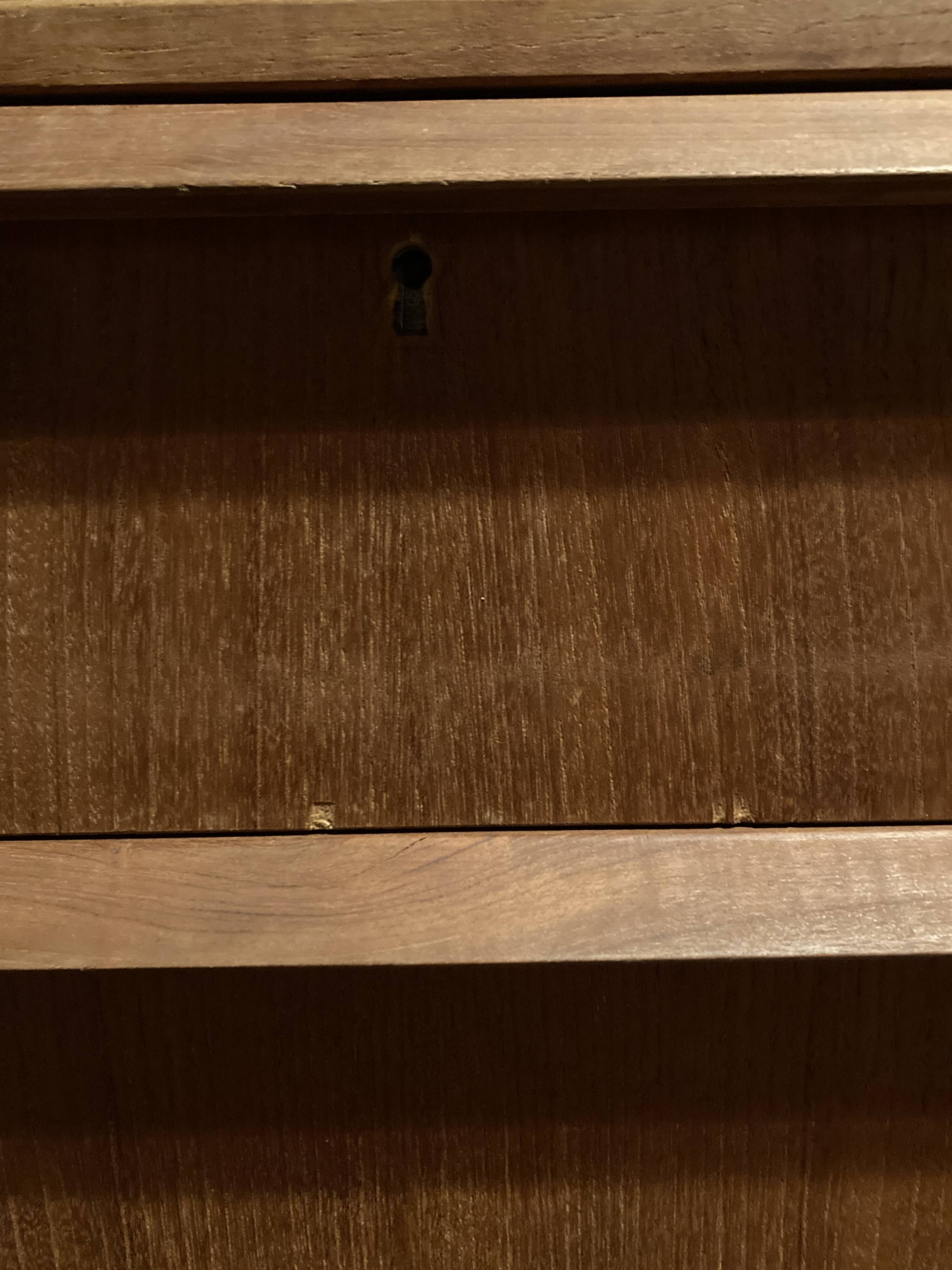 Vintage Scandinavian style chest of drawers