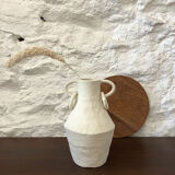 Vase white curls - Cassandre Bouilly