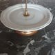 Vintage servant in cracked earthenware