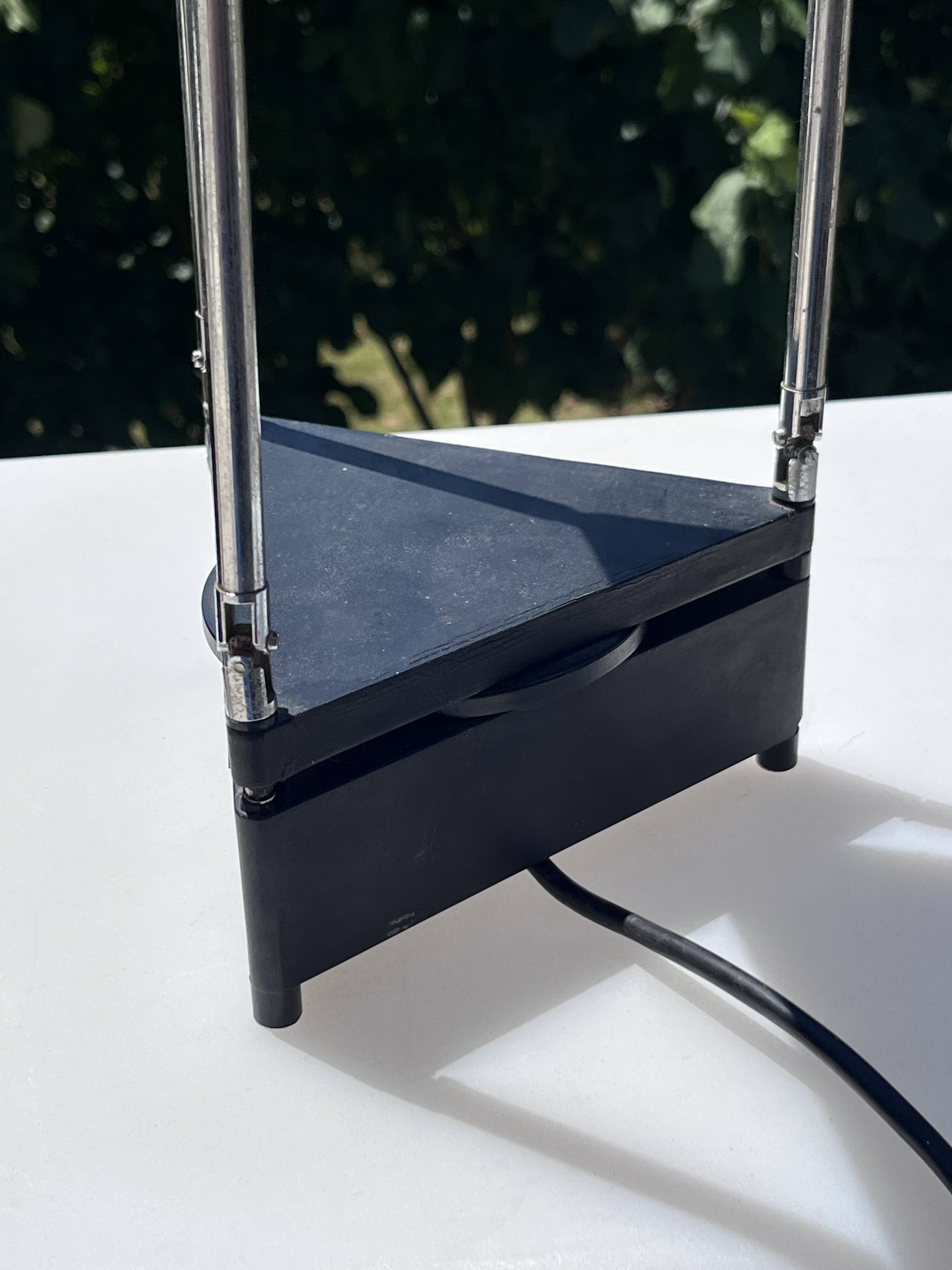 Kandido lamp — ferdinand alexander porsche for lucitalia, 1983 — vintage