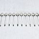 Georg jensen cutlery - cypress model - 133 pieces, sterling silver