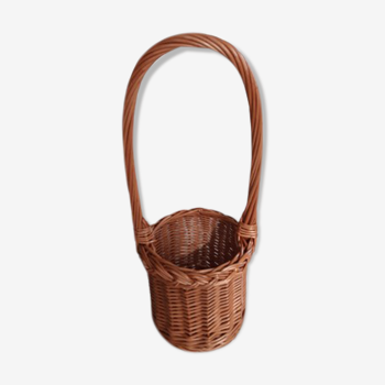 One-bottle wine basket