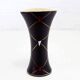 Vintage vase with geometric decorations 1970