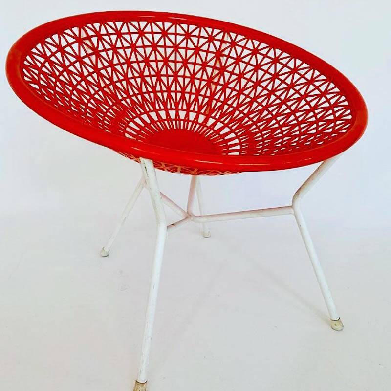 Balloon garden chairs attributed to F. Fabiano and M. Panzini, Italy 1970s