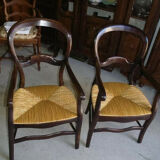 Pair of Louis Philippe armchairs