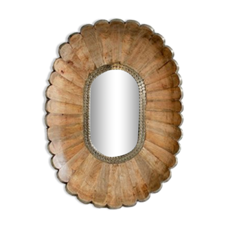 Miroir oval courances