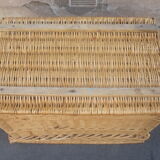 Wicker travel trunk
