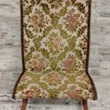 Antique rocking footrest