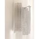 Contemporary Diamond Strips ”Listelli” Murano Glass Wall Sconce