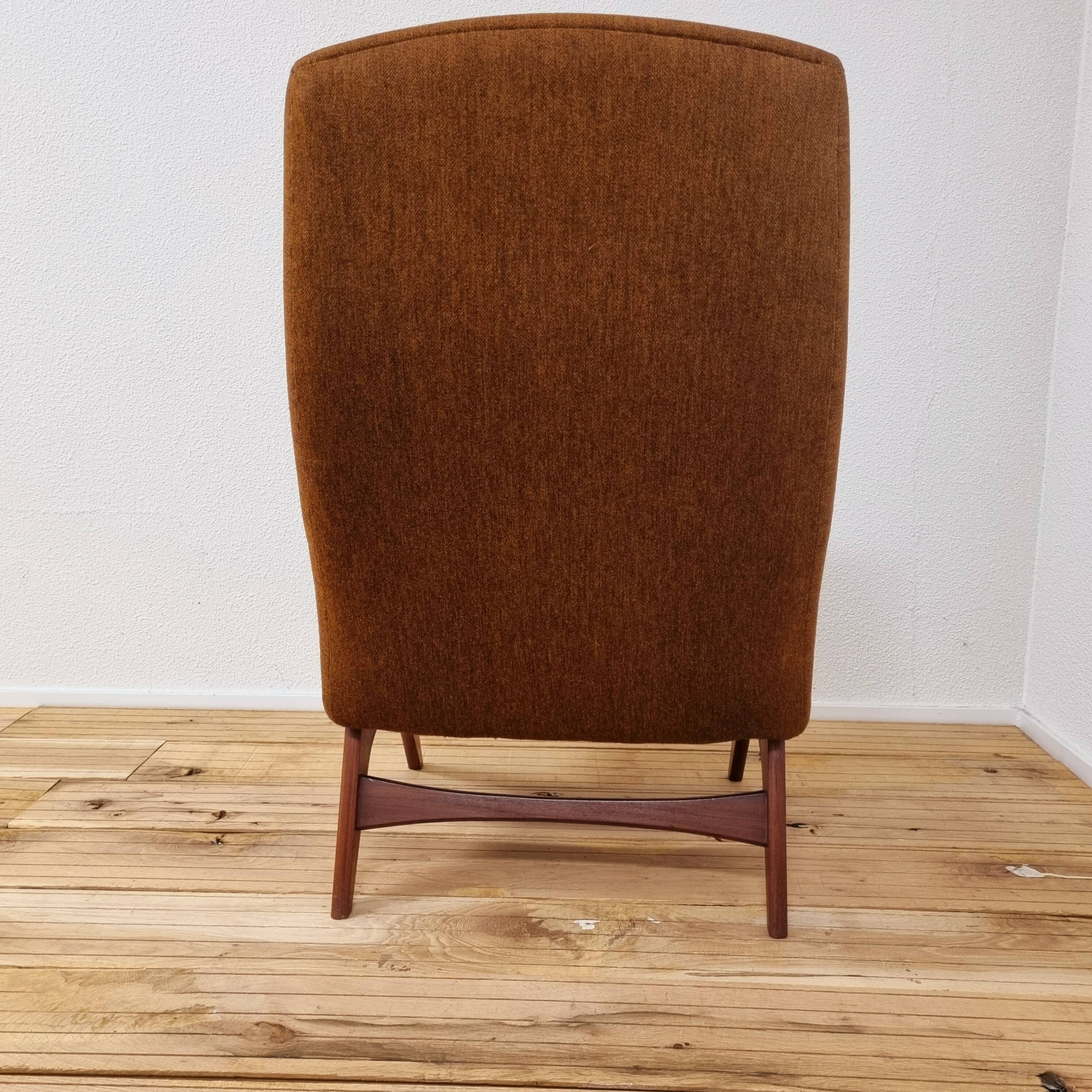 Highback Satelitte Chair by Karl Edvard Korseth, Norway, 1950s