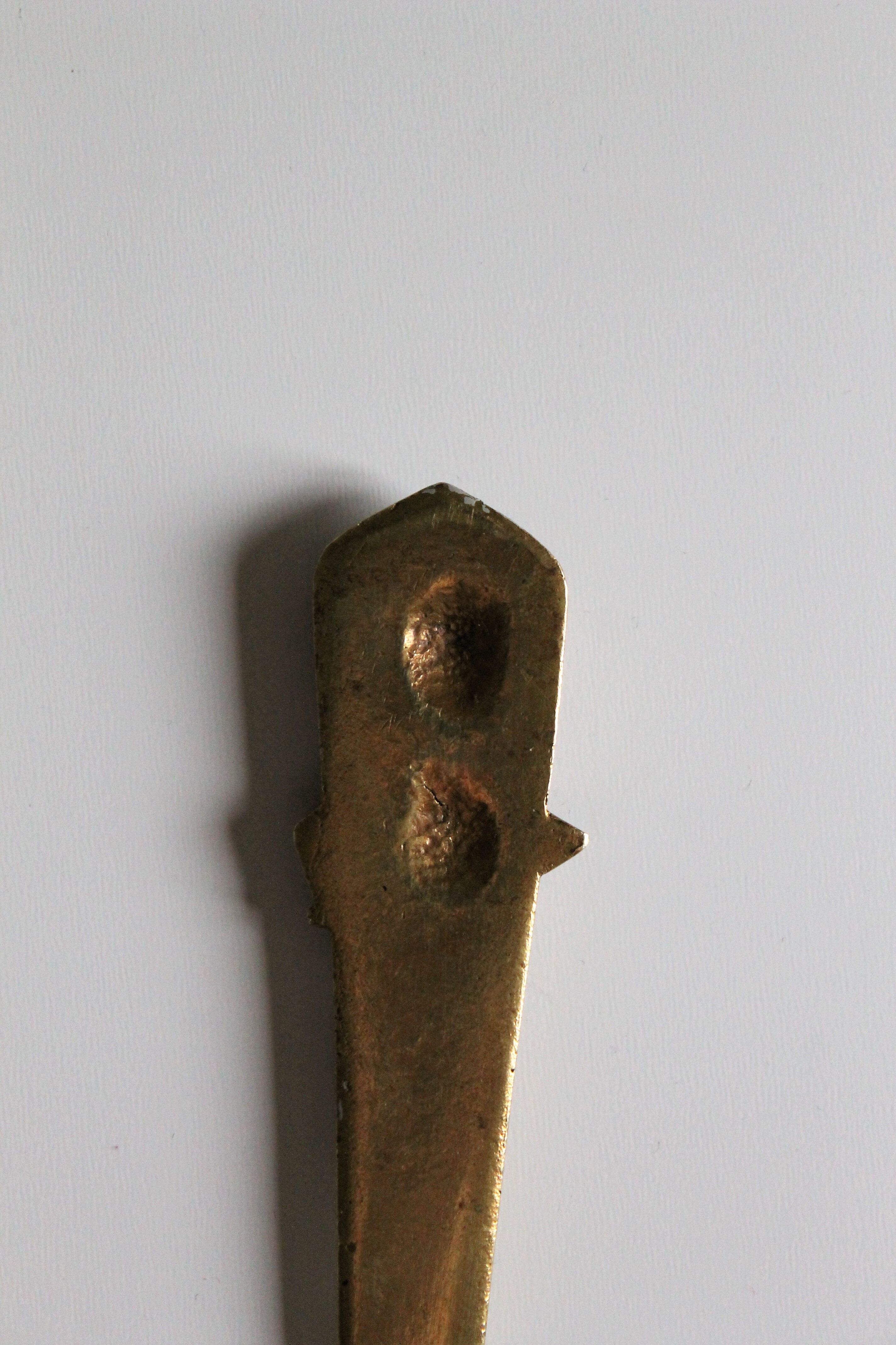 H. Boyer, Art Nouveau bronze letter opener