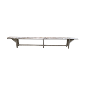 Wooden bench 296 cm