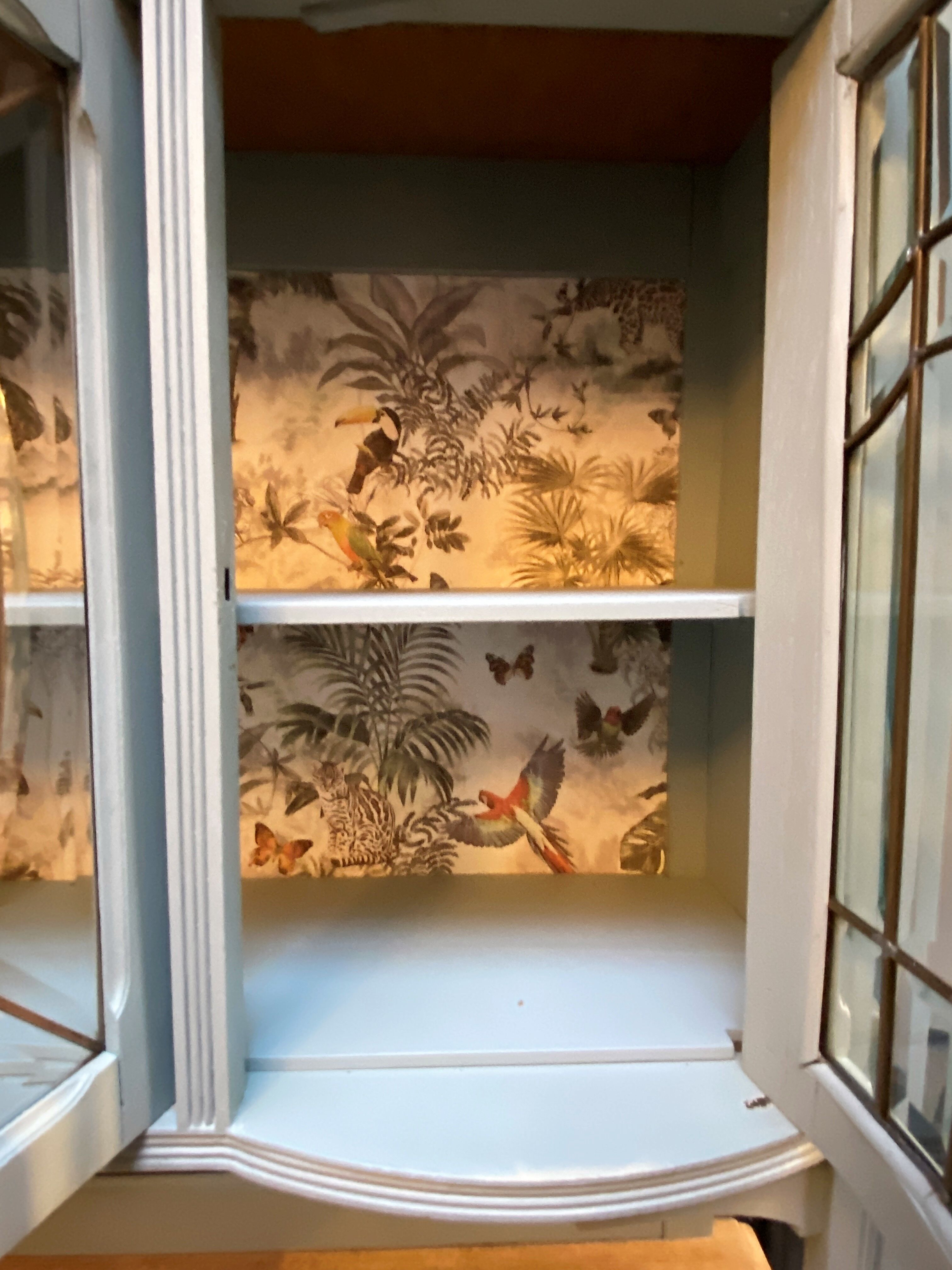 Two-body buffet cupboard