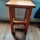 Tabouret en pin