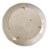 Assiette du XVIIIeme siècle en faïence de Nevers