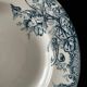 13 deep plates Terre de fer Cyclamens Louis Graves