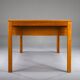 Bureau en teck moderne du milieu du siècle, années 1970
