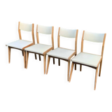 4 Vintage Scandinavian Chairs