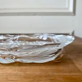 Antique glass cake dish