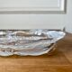 Antique glass cake dish