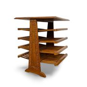 Wooden magazine rack, Circa 1950