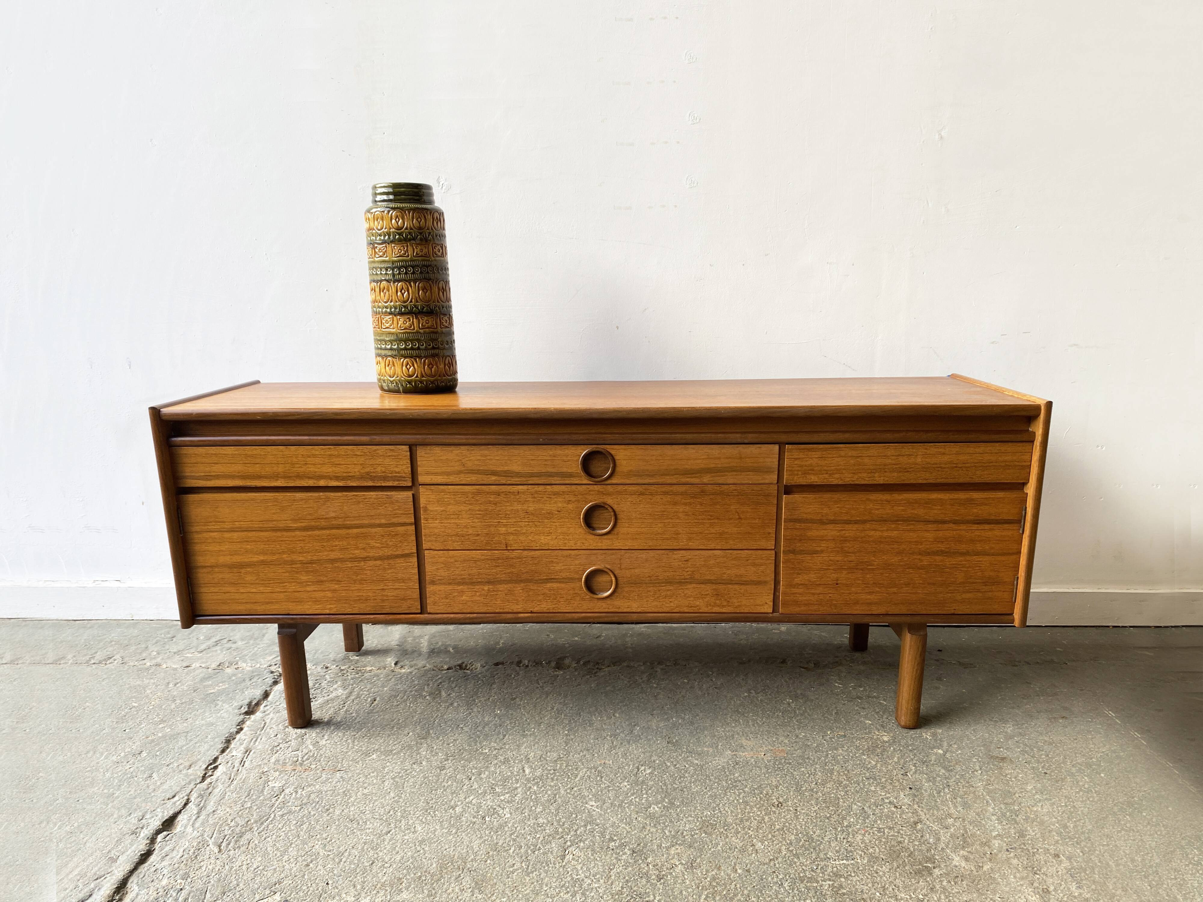1960’s Mid-Century modern teak sideboard by Avalon