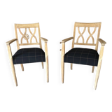 Paire de fauteuils art deco