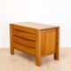Commode à tiroirs en orme de Maison Regain, 1980