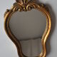 Miroir de style en bois doré vintage