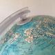 Vintage world map Italy 60s