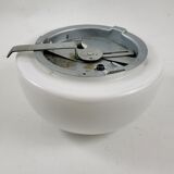 White opaline ceiling lamp