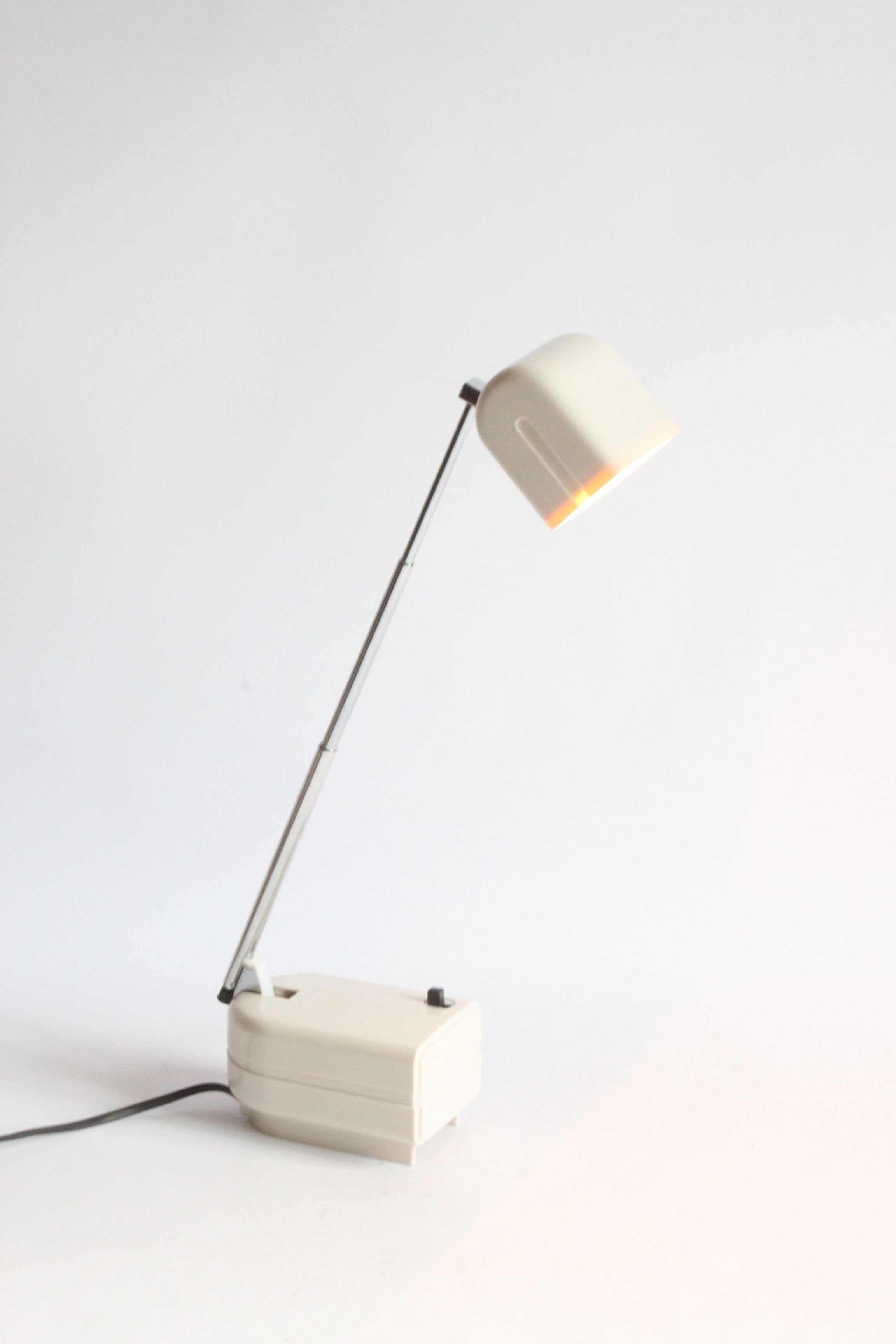 Telescopic bedside or wall lamp, 1960s.