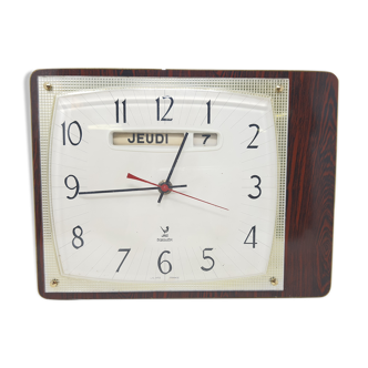 Old Jaz wall clock transistor calendar