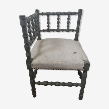 Corner antique chair
