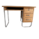 Bureau Spirol années 50 – placage chêne – piètement chromé 