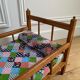 Dejou Vintage Wooden Dollbed 60s