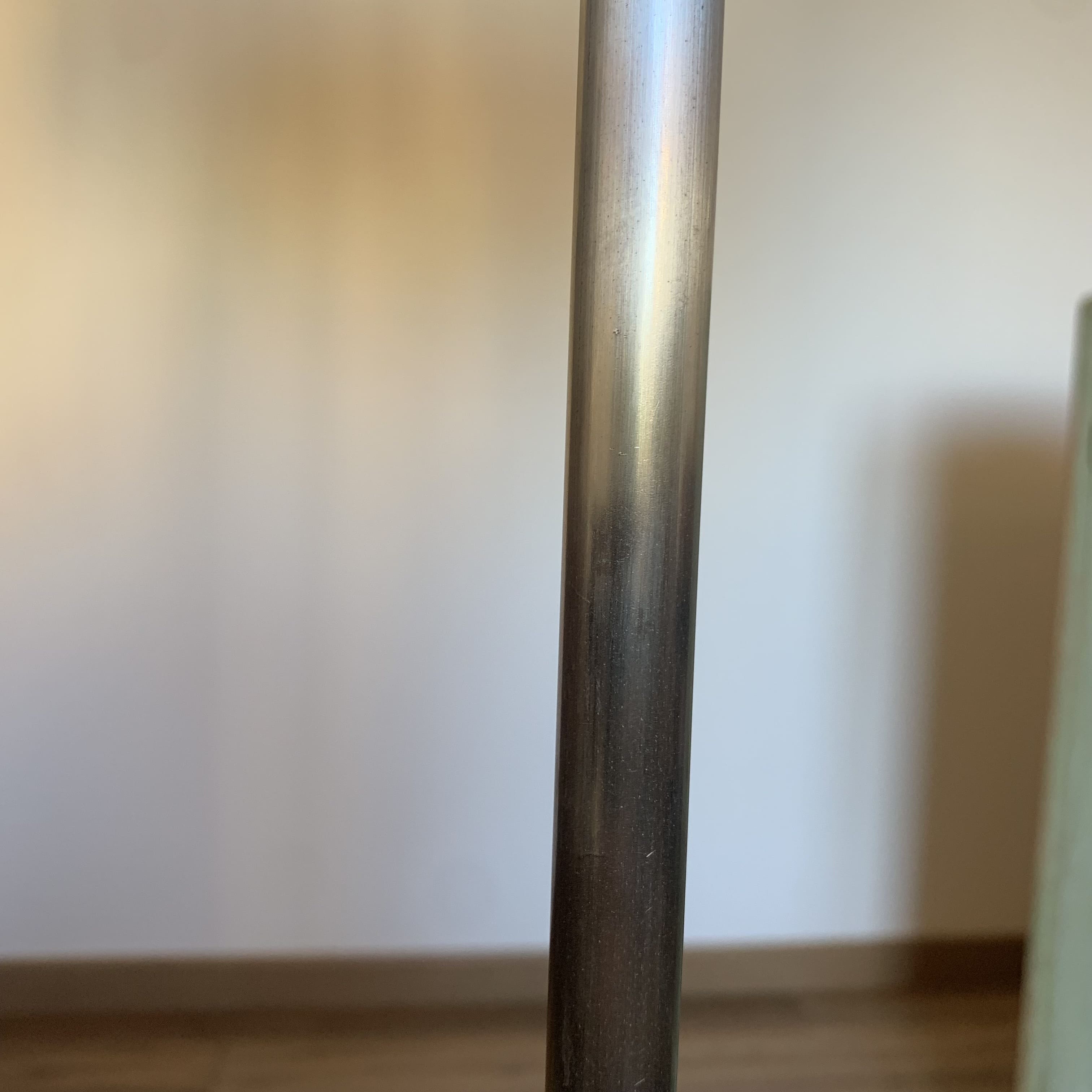 Vintage chrome floor lamp