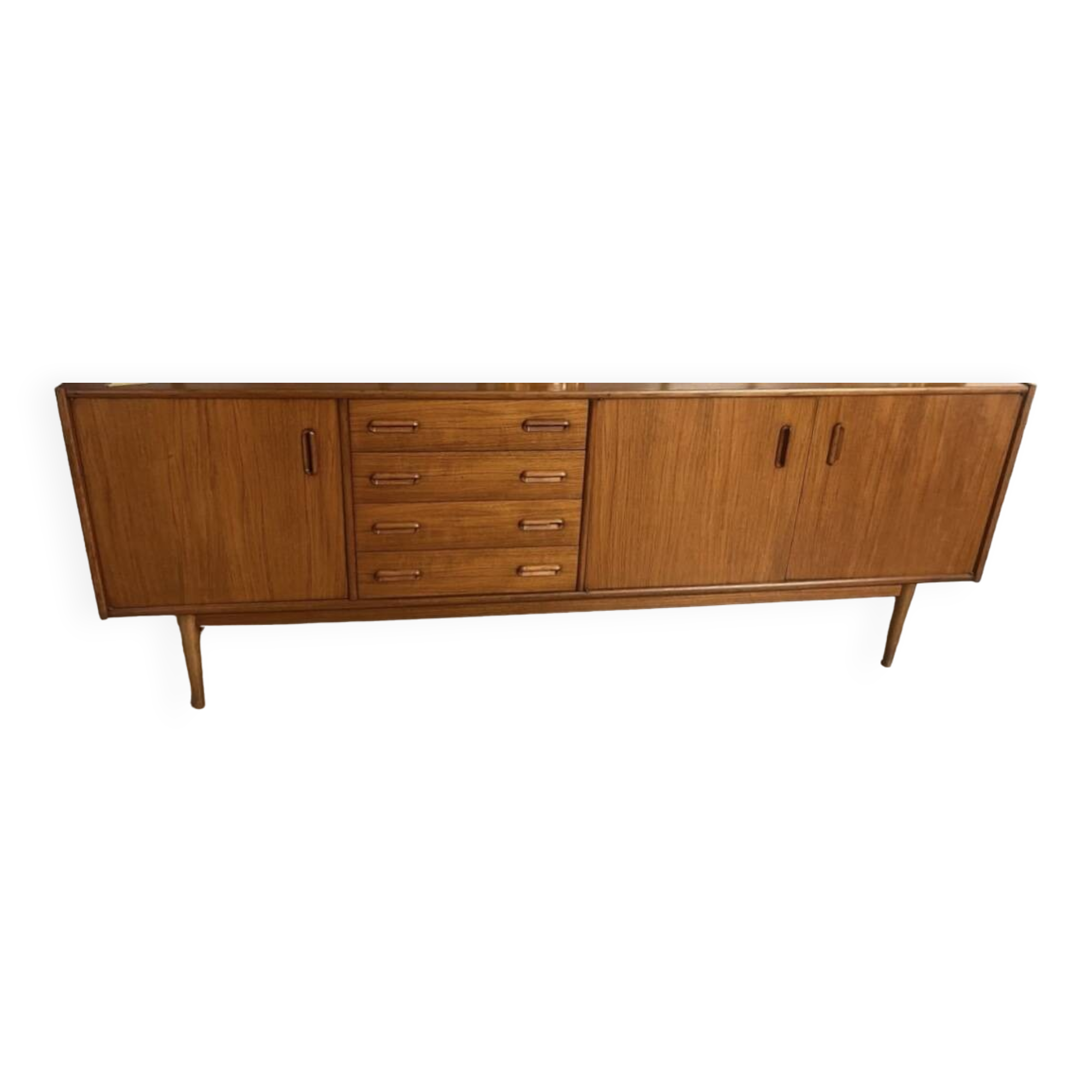 Vintage Scandinavian teak sideboard