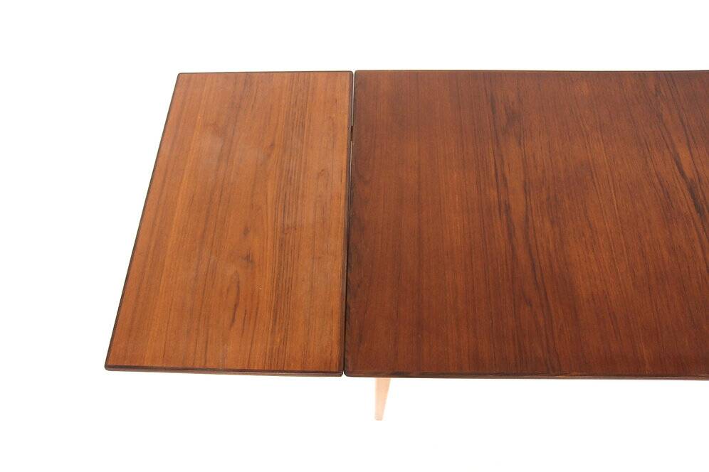 Teak "wallet" dining table, Sweden, 1960s