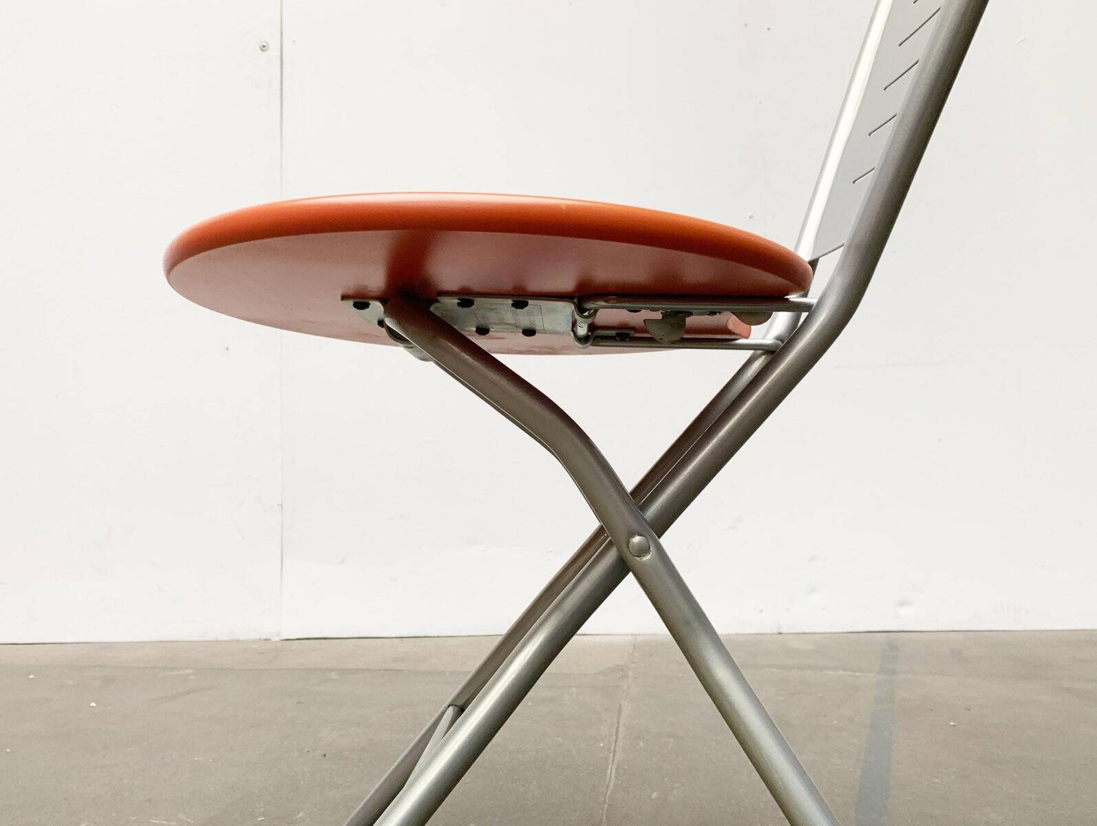 Set of postmodern folding chairs by Rutger Andersson