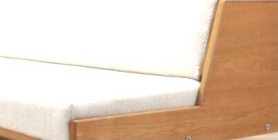 Vintage Scandinavian teak sofa, 60s-70s