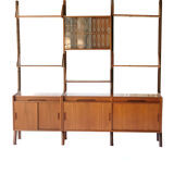 Wall unit, 3 Modules, System 'Libra' by Karl Edvard Korseth for Aandal Mobler, Norway 1960's