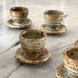 5 Gustave Tiffoche egg cups