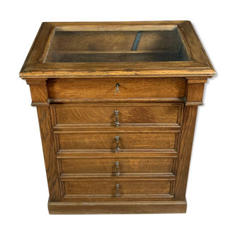Furniture of collector Louis Philippe era in solid oak