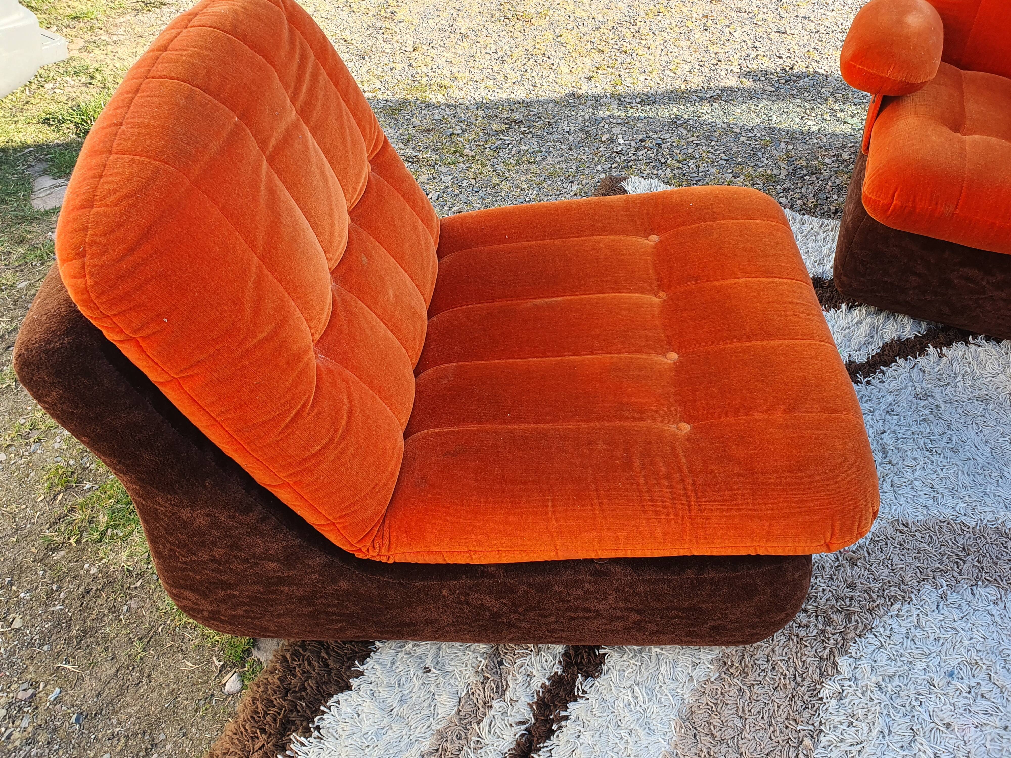 4 modular velvet heaters year 60/70