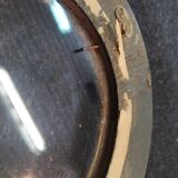 Napoleon frame III décor painted leafy flowers 23 cm x 17 cm