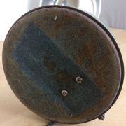 Lampe de bureau années 50 style industriel, métal